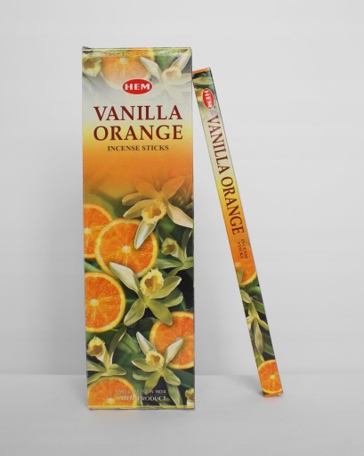 Indické vonné tyčinky Vanilla-Orange, HEM