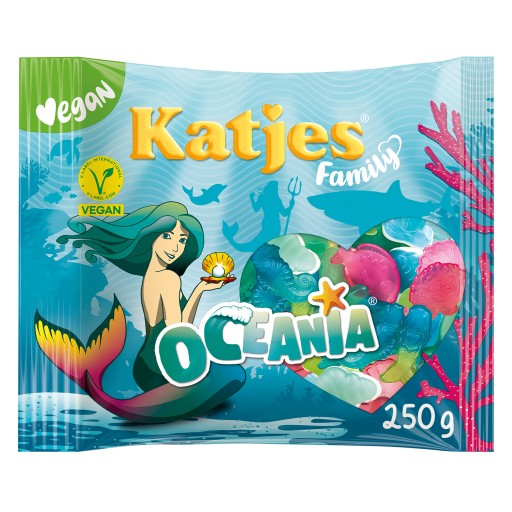 Ovocné želé Katjes Family Oceania z Nemecka
