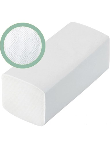 ZZ-ZKLADANÁ PAPIEROVÁ UTERÁK, BIELA CELULÓZA 2W Eco Hygiene 150 listov x 1