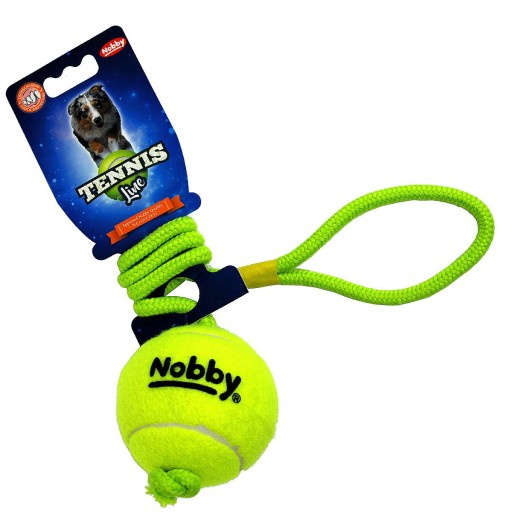 Hračka pre psa tenisová loptička Nobby S výplet
