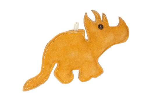 Kožená hračka pre psa CHICO Trend Dinosaur 26 cm