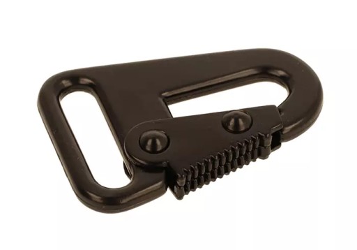 Karabína 24x46mm pre Keychain Matte Black