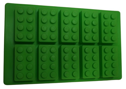SILIKÓNOVÁ FORMA TEHLA NA ČOKOLÁDY RELÉ ĽADOVÁ FORMA LEGO BRICKS