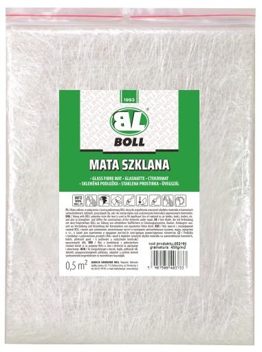 BOLL Sklenená podložka 450 g/m2 - 0,5 m2 balenie