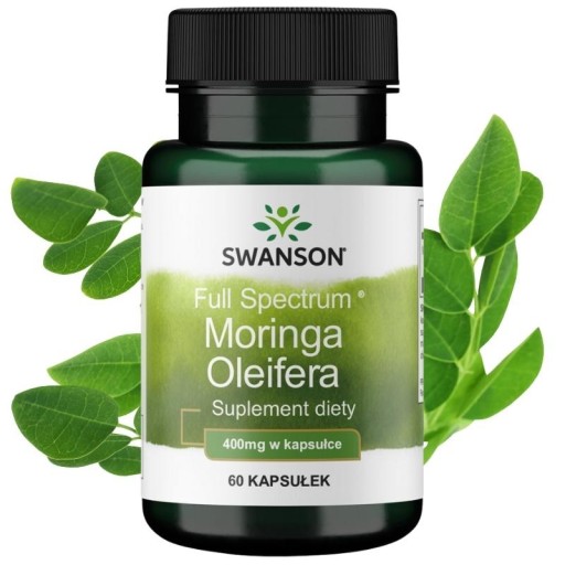 FS Moringa Oleifera 400 mg 60 kapsúl. SWANSON