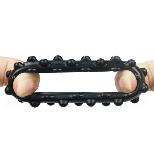Lovetoy Power Plus krúžok na penis čierny priemer