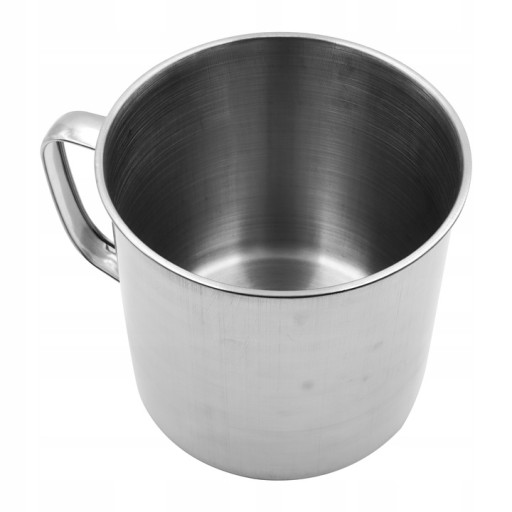 Kovový pohár, nádoba na roztápanie vosku, 12cm, 1L