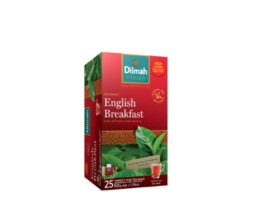 Dilmah English Breakfast čierny čaj 25 obálok