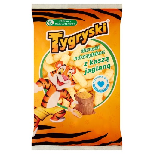 Kukuričné lupienky Tigers s prosom 50 g