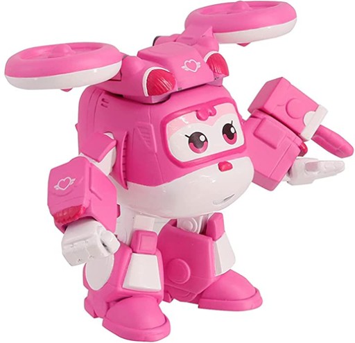 SUPER WINGS FRUNIA ROBOT LIETADLO POHYBLIVÝ VRTUĽNÍK so závratnou postavou