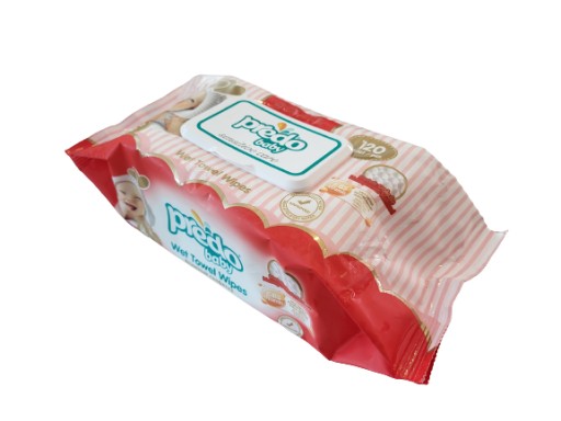 HYGIENICKÉ VLHČENÉ Utierky 120 ks.