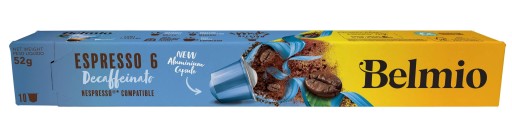 Kapsuly Belmio Decaffeinato pre Nespresso 10