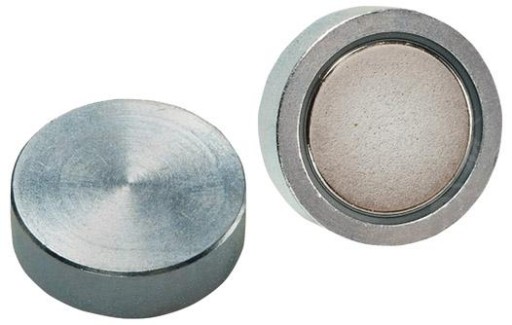 Magnet plochý, neodýmový, bez objímky, 20x6mm FORMÁT