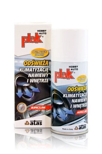 PLAK AIRCLIM OSVIEŽOVAČ KLIMATIZÁCIE CITRÓN 150ml