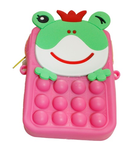 POPPIT FROG BAG FIDGET TAŠKA NA TELEFÓN 13cm E1356 EMAJ
