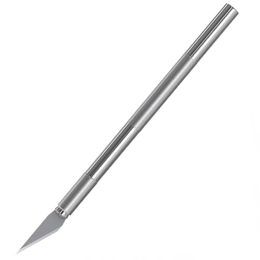 Papierový papierový nôž papierový kovový skalpel 8mm Berlingo + 5 čepelí
