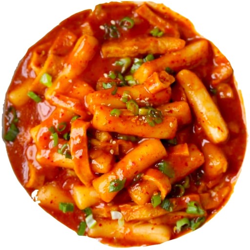 Kórejské ryžové halušky Kórejské Tteokbokki Topokki Tteokmyeon Tuby 600 g