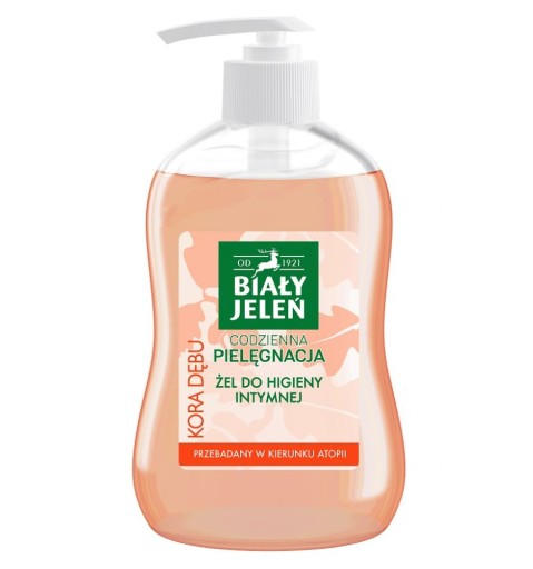 Gél na intímnu hygienu s dubovou kôrou Biały Jeleń 500ml