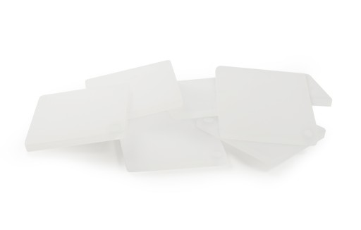 Plexa Plexi Plexi PMMA matný satén 3mm (10x10cm)