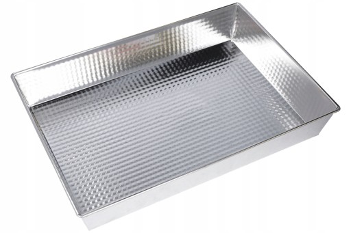 Obdĺžnikový plech na pečenie 36x25 cm veľké tortové plechy