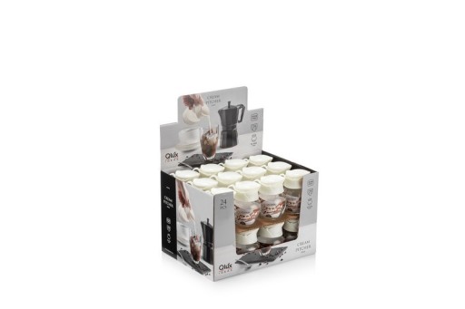 Džbán, kanvička na mlieko 210 ml s mixom farieb