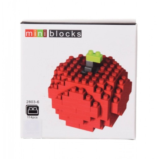 MINI OVOCNÉ BLOKY STAVEBNÁ SADA RÔZNE VZORY