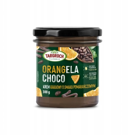 Kakaový krém s pomarančovou príchuťou Orangela Targroch