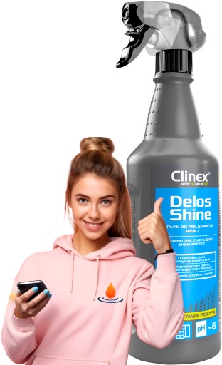 CLINEX Delos Shine Liquid na starostlivosť o nábytok 1L