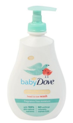 DOVE BABY umývací gél pre deti SENSITIVE SKIN 400ml