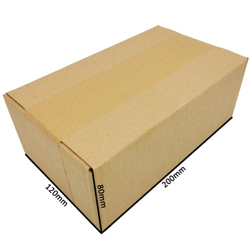 Klapka kartón 200x120x80 KK07 baliaca krabica InPost Veľkosť A - 50 ks
