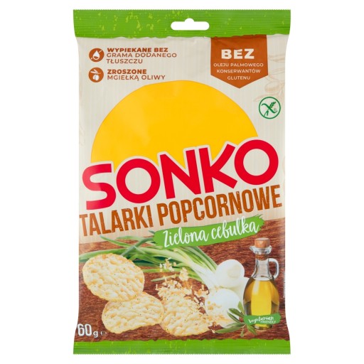 Sonko Popcorn plátky zelenej cibule 60 g