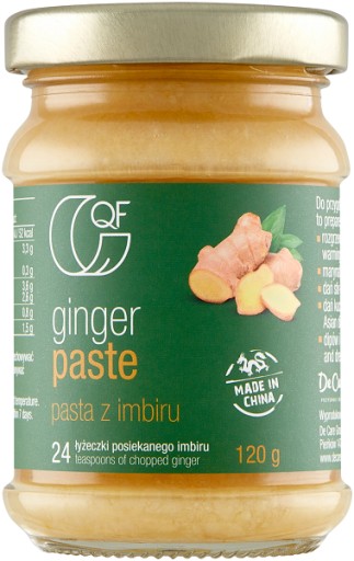 ZÁZVOROVÁ PASTA 120g AROMATICKÁ ZÁZVOROVÁ PASTA PRE KVALITNÚ POTRAVINU RYBIEHO MÄSA