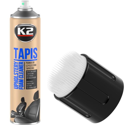 K2 TAPIS PENOVÁ ČISTIACA Kefka na čalúnenie