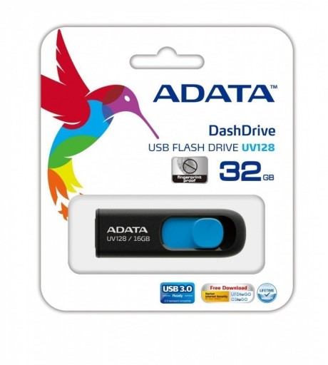 ADATA UV128 32 GB USB 3.2 Gen1 (AUV128-32G-RBE)