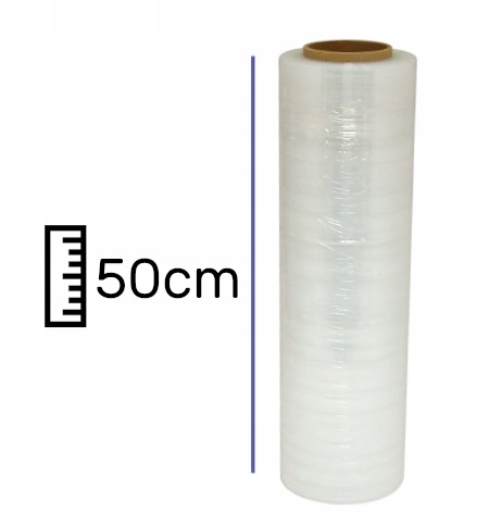 STRETCH FÓLIA 1,5 KG, ČISTÁ STRETCH TRANSPARENTNÁ