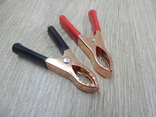 Krokodílie svorky Žaby Príchytky na štartovacie káble 7cm