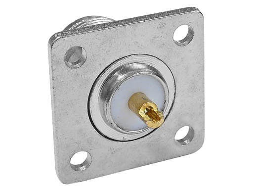 Panelová zásuvka N 50Ohm, typ K, spájkovaná
