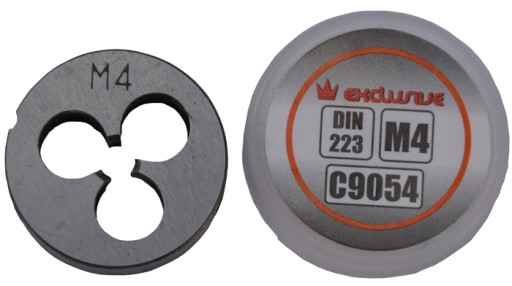 DIE M4 x 0,7 DIN 223 METR