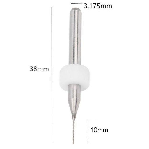 10 x MINI VRTAČKY 0,7mm VIDEO MODELOVANIE DPS