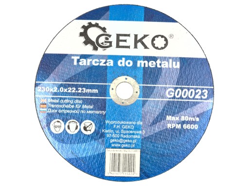 KOVOVÉ REZNÉ KOTOUČE 230X2,0