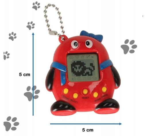TAMAGOTCHI TAMAGOCZI INTERAKTÍVNA ELEKTRONICKÁ HRA 190v1