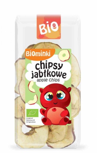 BEZLEPKOVÉ BIO JABLČNÉ ČIPESKY 30 g - BIOMINKI