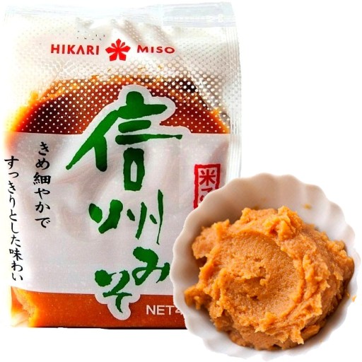 Japonská pasta Miso Light Soy Hikari 400g