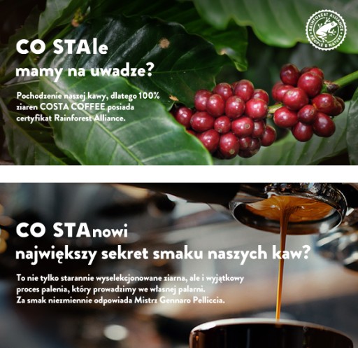 Costa Coffee Signature Blend mletá káva 200g