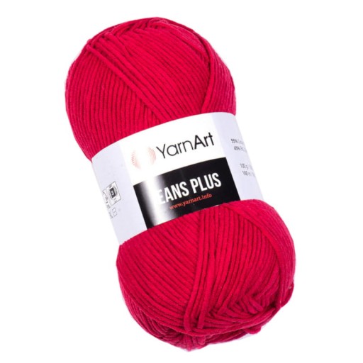 YarnArt Jeans Plus 51 Malina