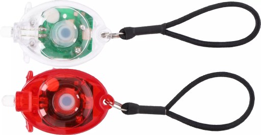 Sada LED bicyklových svetiel na bežecký bicykel a kočík DUNLOP