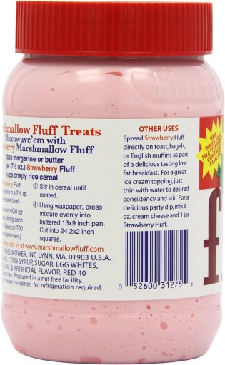Fluff Marshmallow Jahodová nátierka 213g USA