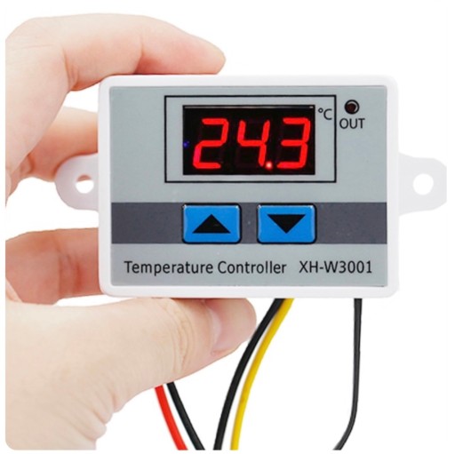 REGULÁTOR TEPLOTY ELEKTRONICKÝ TERMOSTAT 230V