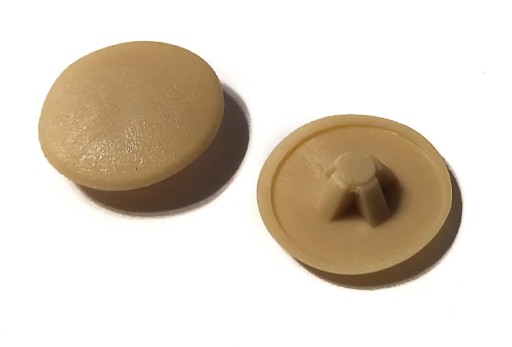 Skrutkový kryt PZ3 100ks BÉŽOVÁ