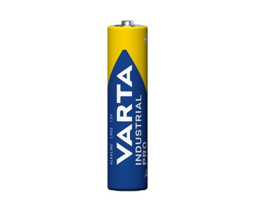 10x alkalická batéria LR03 VARTA INDUSTRIAL box10 1,5V